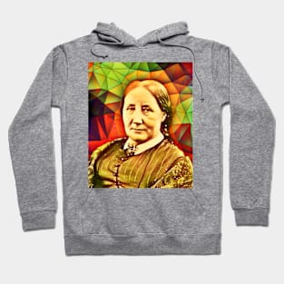 Elizabeth Gaskell Snow Portrait | Elizabeth Gaskell Snow Artwork 9 Hoodie